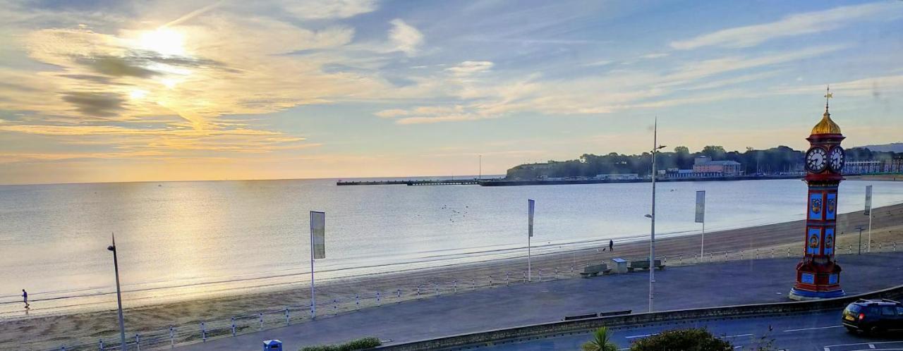Sunrise View - Beachfront Apartment, Weymouth Buitenkant foto